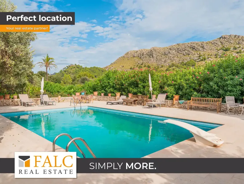This estate is a spectacular and unique property, located in Cala San Vicente, Pollensa. The estate with views of the Sierra de Tramuntana, — photo 1