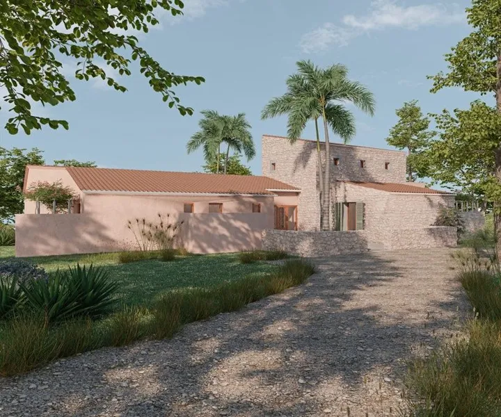 Plot with basic project located a few minutes from Porto Petro, Santanyi — photo 2