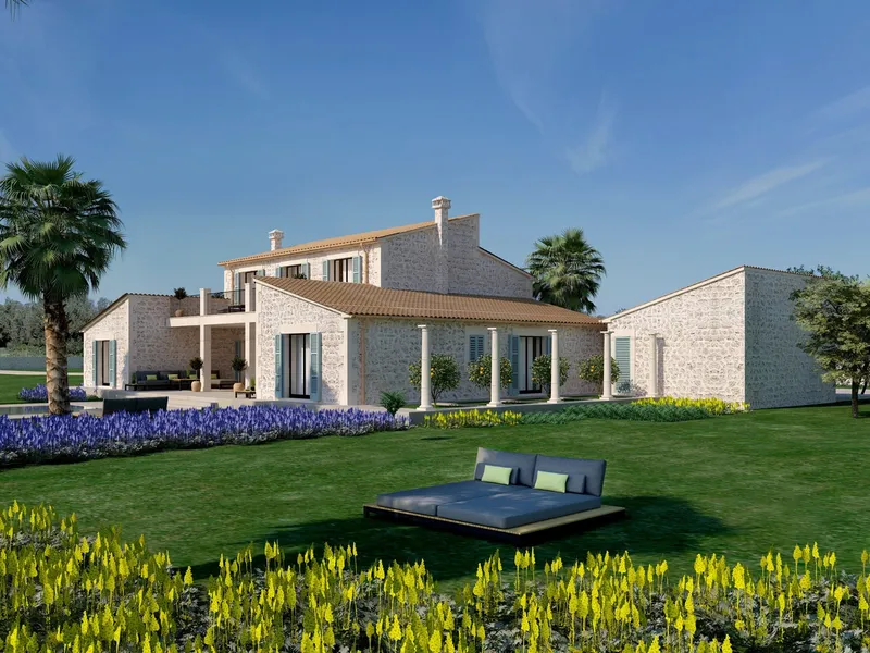 New construction project – state-of-the-art country finca as a solar self-sufficient house — photo 2