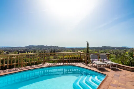 Selva: Country house with garage, pool and fantastic panoramic views in Selva — photo 5