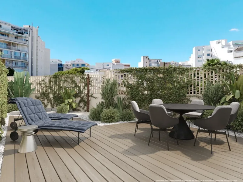 XO Jonquet New-Build Duplex on the Paseo Marítimo with Huge Terrace, 2 Parking Spaces, Pool, Spa, Gym, Cinema, etc. - Palma de Mallorca - 3 Bedrooms, 183.5 m² — photo 5