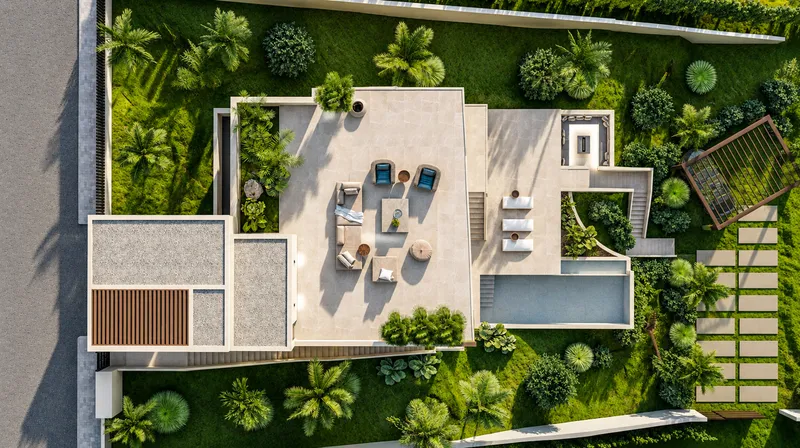 Plot with approved project for a luxury villa with sea views in Camp de Mar Mas — photo 9