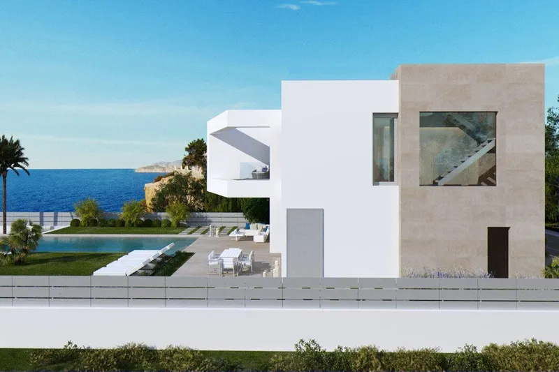 Contemporary style villa in first sea line El Toro — photo 10