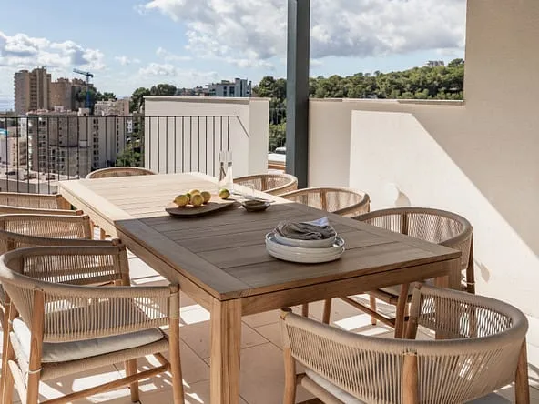 Penthouse with pool in Cala Major — photo 1