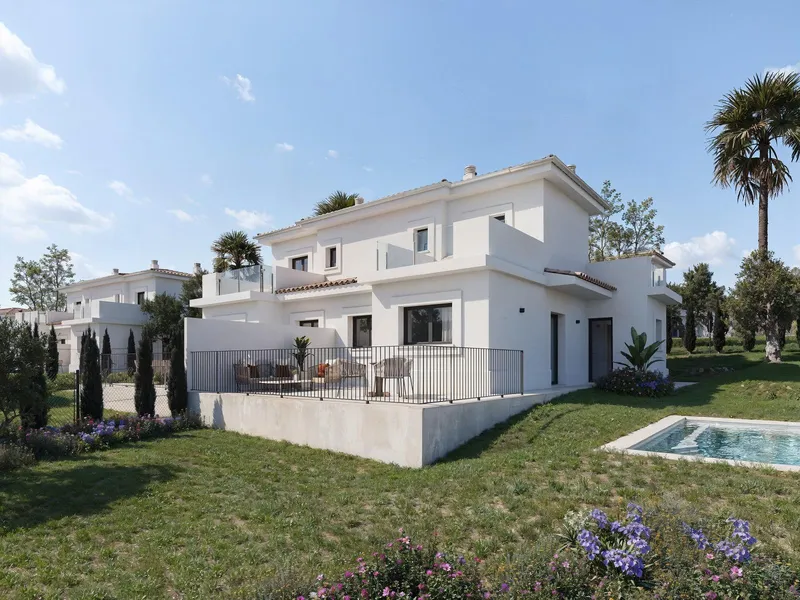 Chalet with garden, parking and communal pools — photo 4