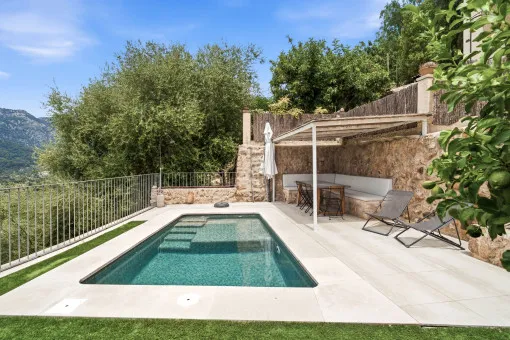Bunyola, Renovated village house with a pool and panoramic views of Bunyola — photo 8