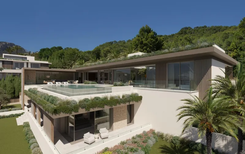 Exclusive villa project with sea views in Camp de Mar — photo 1