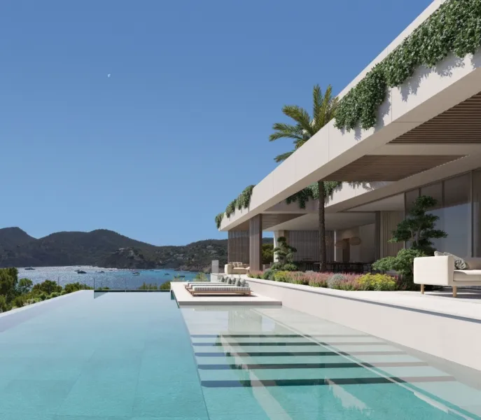 Exclusive villa project with planning permission granted in Camp de Mar — photo 2
