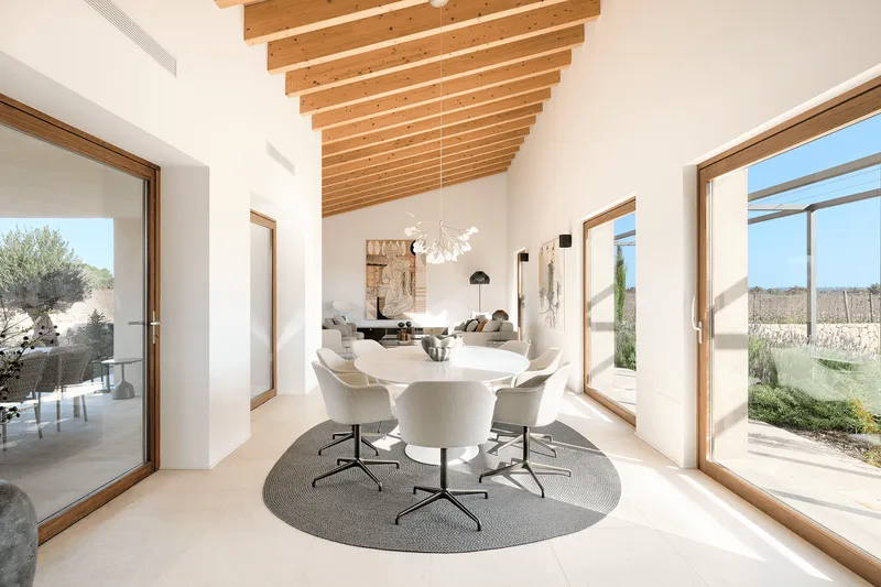 Newly built estate with vineyards in Biniali — photo 8