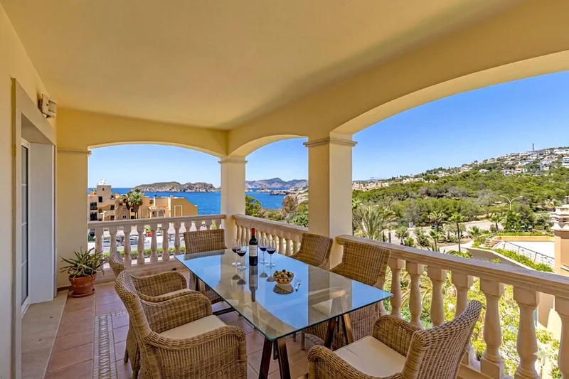 Penthouse in Santa Ponsa - Wonderful sea views from the terrace — photo 3