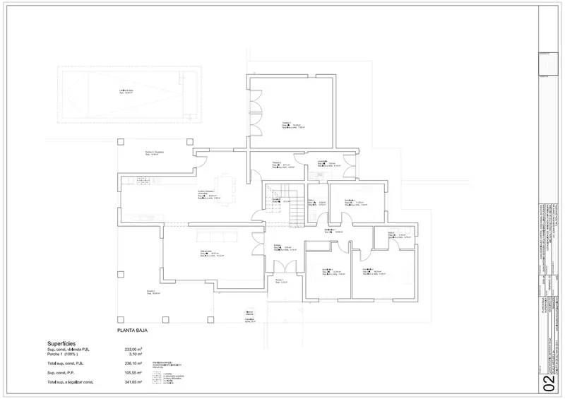 Mediterranean-style detached house with license to build a pool — photo 12
