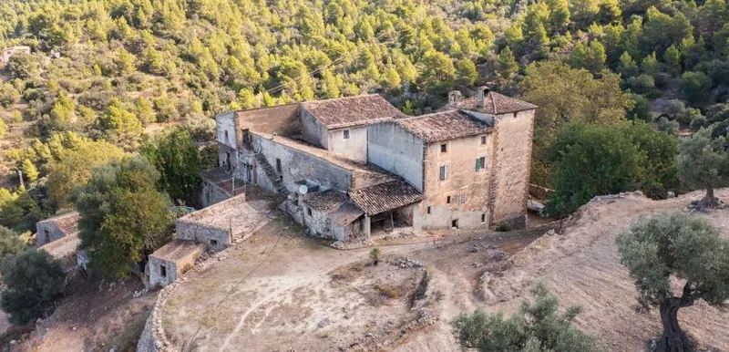 Historic estate with defense tower and 311 hectares with sea views near Estellencs — photo 7
