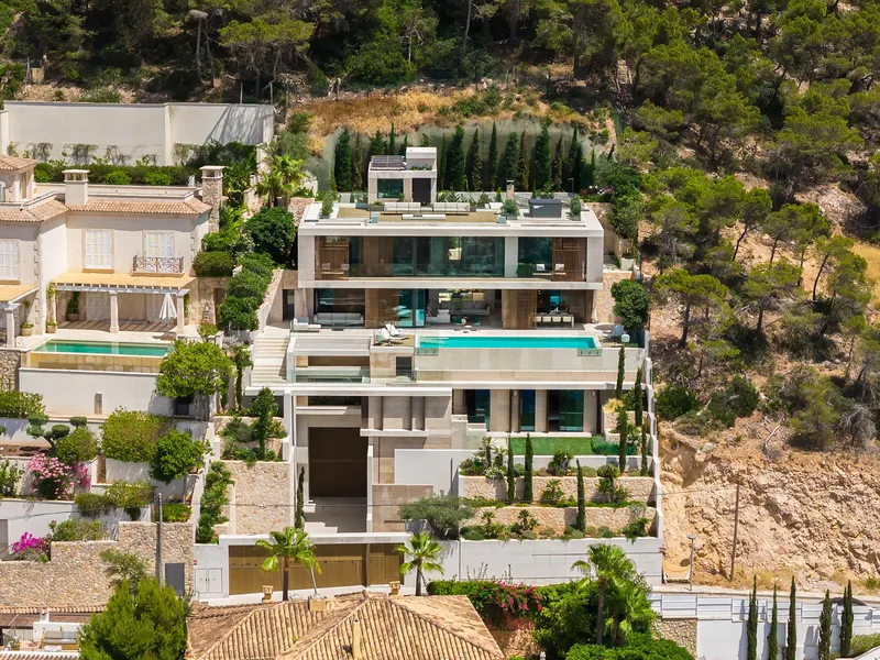 Newly built villa with sea views in Port d'Andratx — photo 1