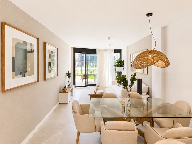 New modern apartment with garden near the beach in Palmanova — photo 8