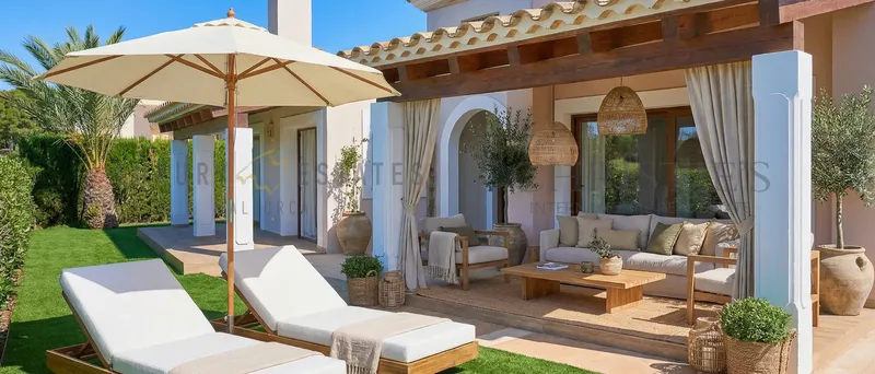 Modern terraced house in Nova Santa Ponsa with private pool and views of the golf course — photo 2