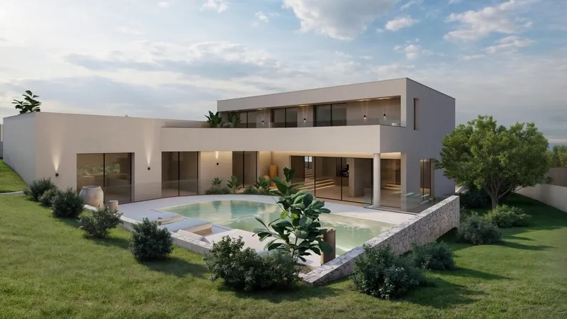 Santa Ponsa prestigious area plot for sale — photo 1