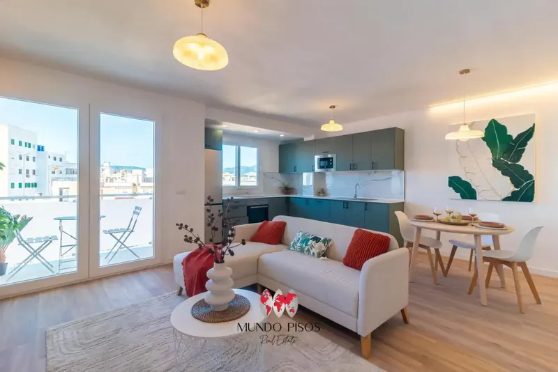 Sixth floor with elevator recently renovated, 3 bedrooms and 2 bathrooms, ideal for families in Son Oliva area, Palma de Mallorca, Balearic Islands — photo 3
