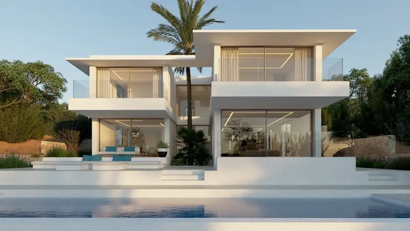 Luxury with vision - your designer villa with sea views in Cala Ratjada — photo 7