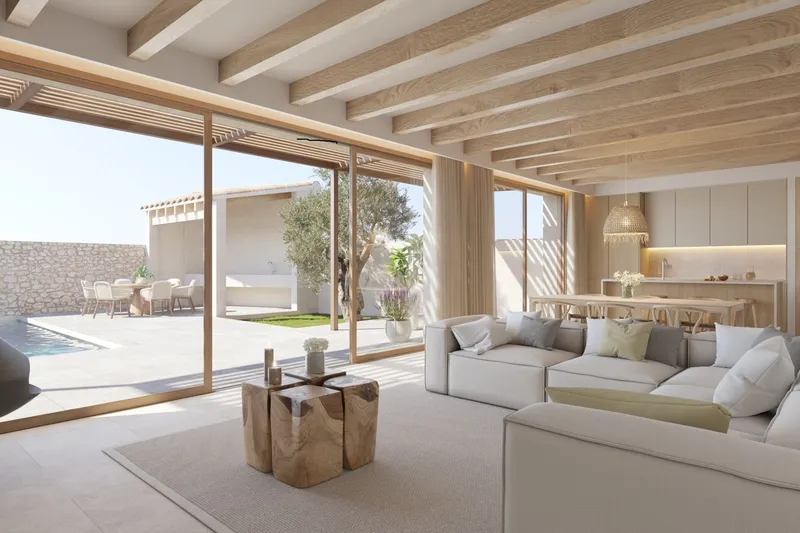 New build townhouse with private spa and spacious terraces in Santanyí — photo 6