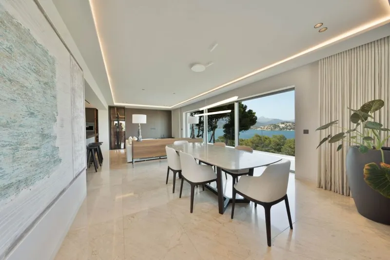 Contemporary sea-view villa with wellness spa and designer finishes in Santa Ponsa — photo 2