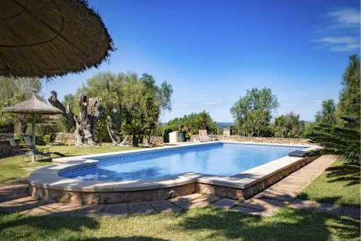 Campos, romantic natural stone finca with pool and holiday rental license between Santanyi and Campos — photo 5
