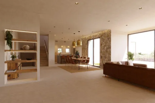 San Lorenzo, beautiful plot near Sant Llorenç with sea views and an approved building permit. Construction can start immediately. — photo 7