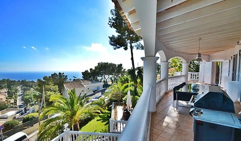 Fantastic sea view villa in Costa den Blanes — photo 9