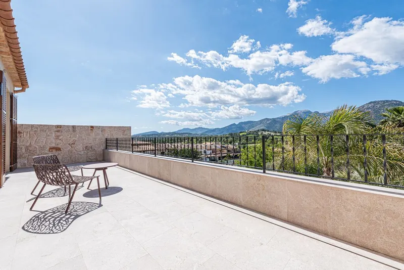 Campanet excellent condition house for sale with sunny terraces and swimming pool — photo 8