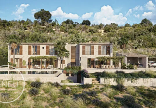 Sineu – 19,346 m2 building plot with approved project — photo 1