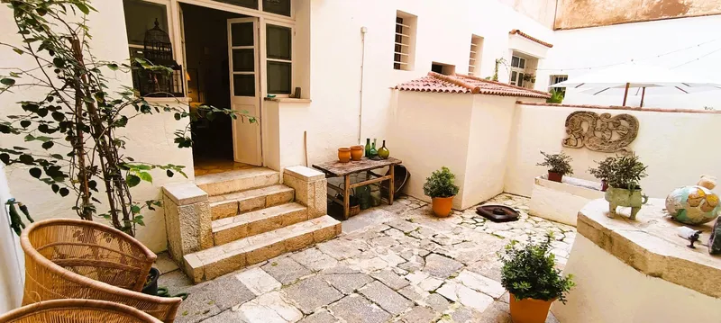 Ground floor apartment - Palma de Mallorca (Sa Calatrava), Built Surface 218m², Terrace Size 46m², 3... — photo 1