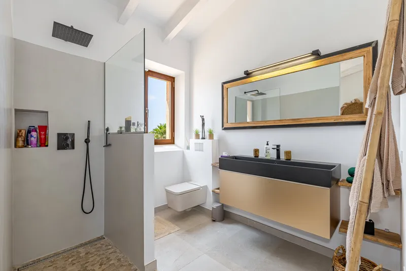 Finca in Santanyi - Newly built natural stone finca for sale in Mallorca — photo 12