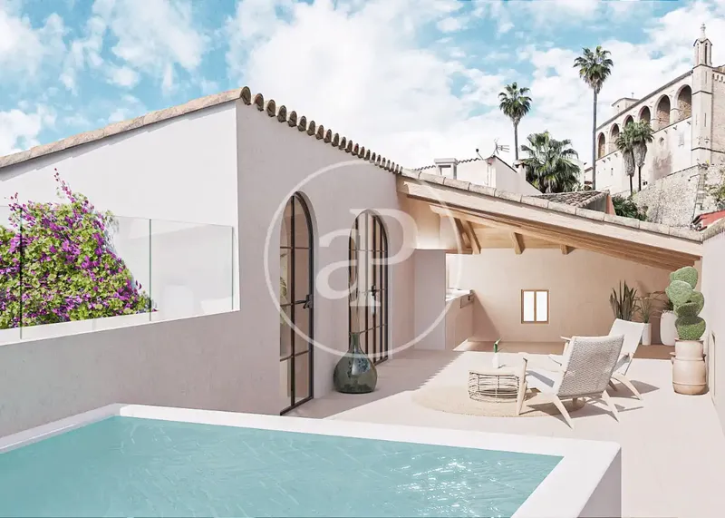 Brand new house with pool, terrace with views and parking — photo 1