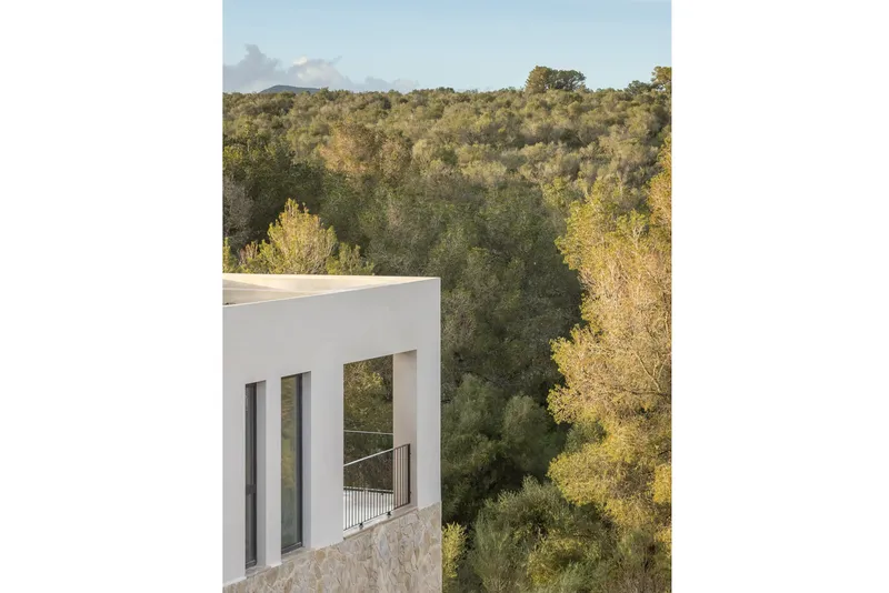 Villa in Cala Murada - Pool terrace with sun deck — photo 10