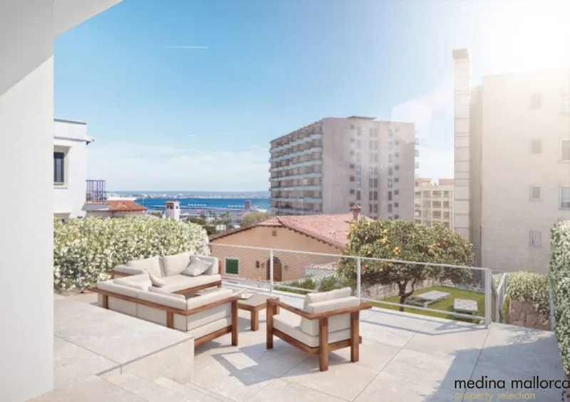 Modern apartment with terrace and garden in Bonanova — photo 2