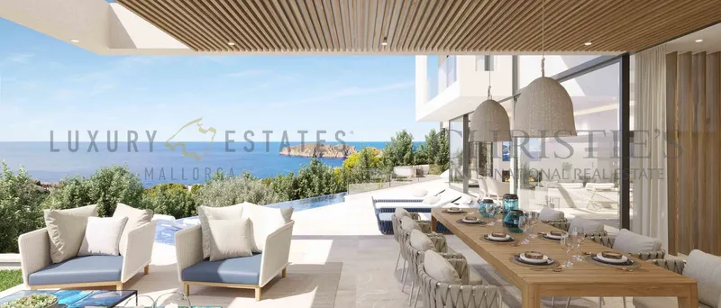 New build villa in Nova Santa Ponsa with sea views — photo 2