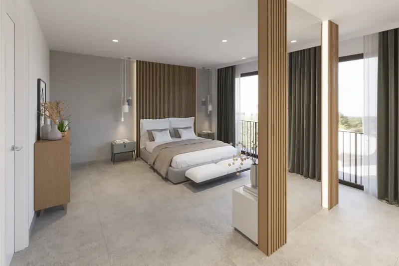 This wonderful newly built chalet in Ses Vinyes de Son Verí (Sant Marçal, Marratxi) is located on a beautiful plot of approx. — photo 5