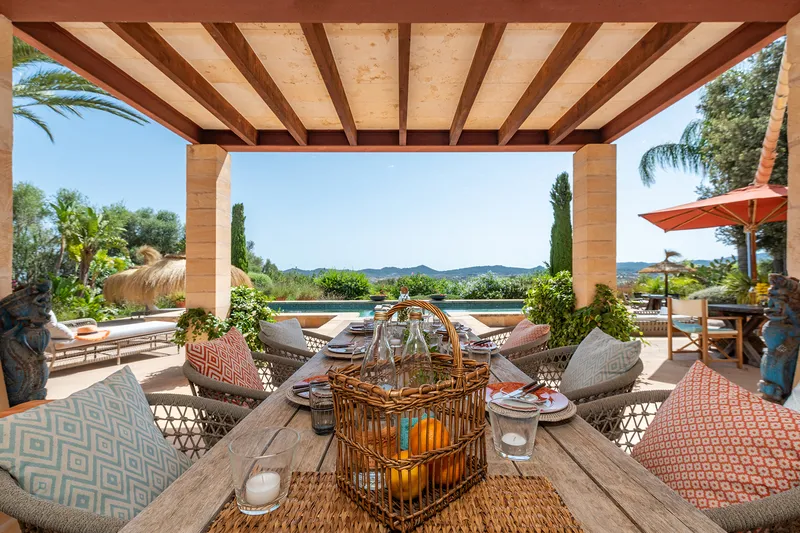 Unique natural stone finca in Porreres with fantastic panoramic views — photo 3