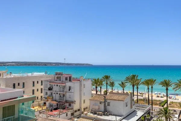 High-quality, fully refurbished sea-view penthouse in Playa de Palma — photo 1