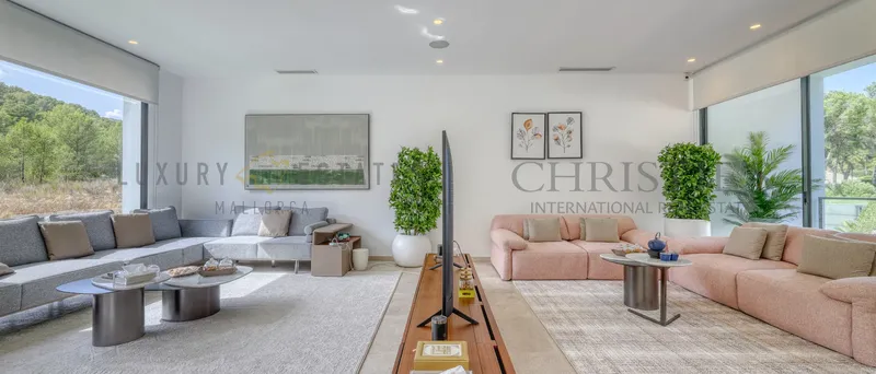 Contemporary villa in Son Vida with golf views — photo 4