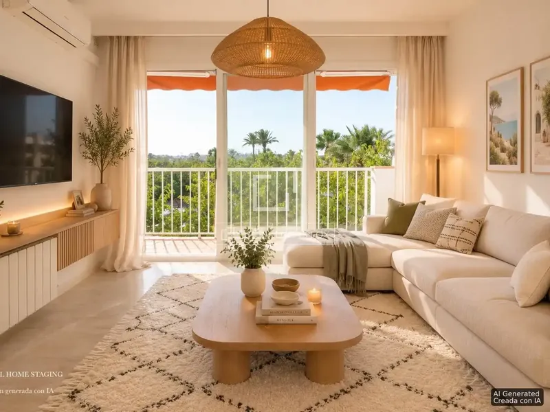 Wake up to the sound of the waves and enjoy the Mediterranean views from this magnificent seafront apartment in El Molinar. — photo 1