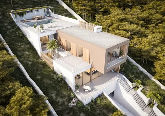 Exceptional plot with building license for sale in Puerto Pollensa, north Mallorca — photo 1