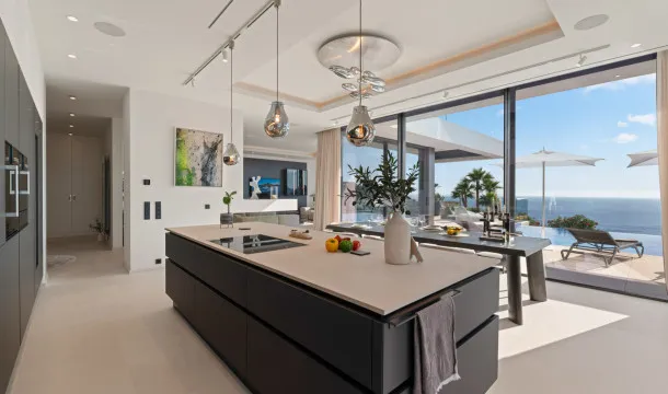 Spectacular modern design villa ready to move in in Cala Llamp, Puerto Andratx — photo 6