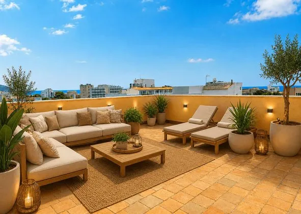 Penthouse in Cala Millor — photo 1