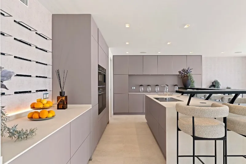 Exquisitely renovated frontline designer villa in Cala Vinyas—private beach access, pool, spa, and elevator — photo 4
