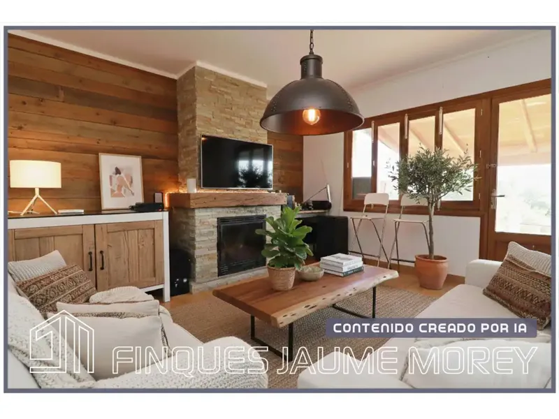Lovely and cozy village house at the foot of the Tramuntana mountains in the village of Selva with fantastic open views — photo 2