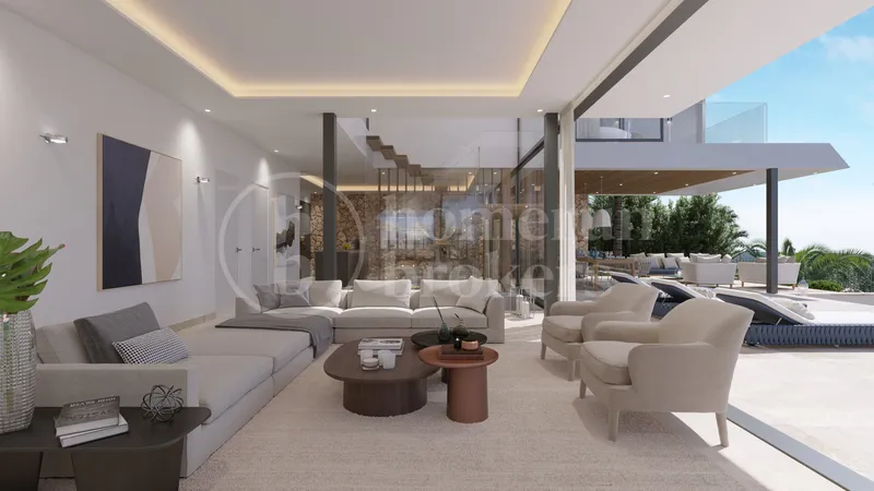 Villa Oceanview - Modern villa under construction with panoramic sea views — photo 7