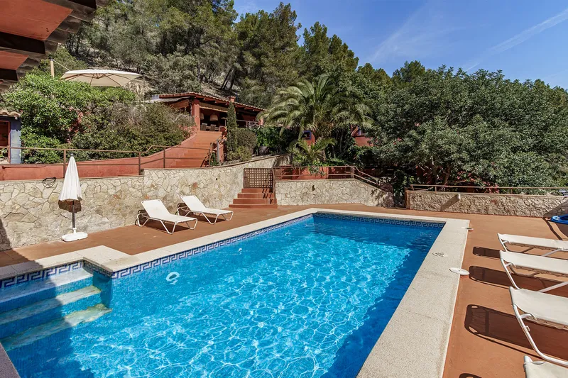 Charming country house with 5 bedrooms, summer kitchen and pool in the hills of Son Font — photo 2