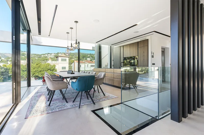 Modern villa with two pools and panoramic rooftop in a privileged area of Bendinat Mas — photo 5