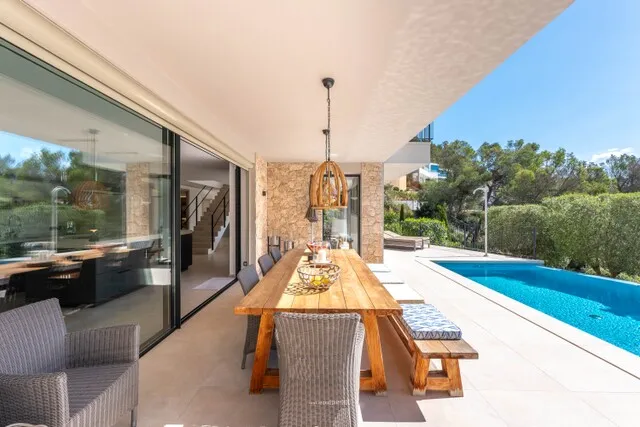 Exclusive new villa with saltwater pool for sale in Costa d'en Blanes, Mallorca — photo 6
