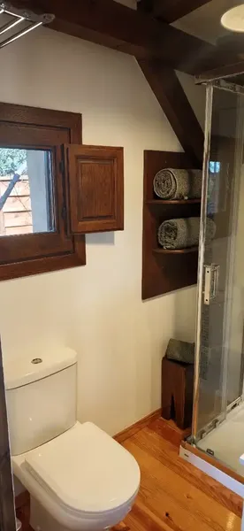 Studio for rent in Pina, 22 km from Palma, with full kitchen, full bathroom, room with large bed, terrace with garden and parking area — photo 4